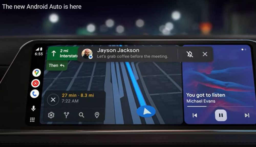 Android AUto nso sirve de gran ayuda y con esta función, nos será aún más útil