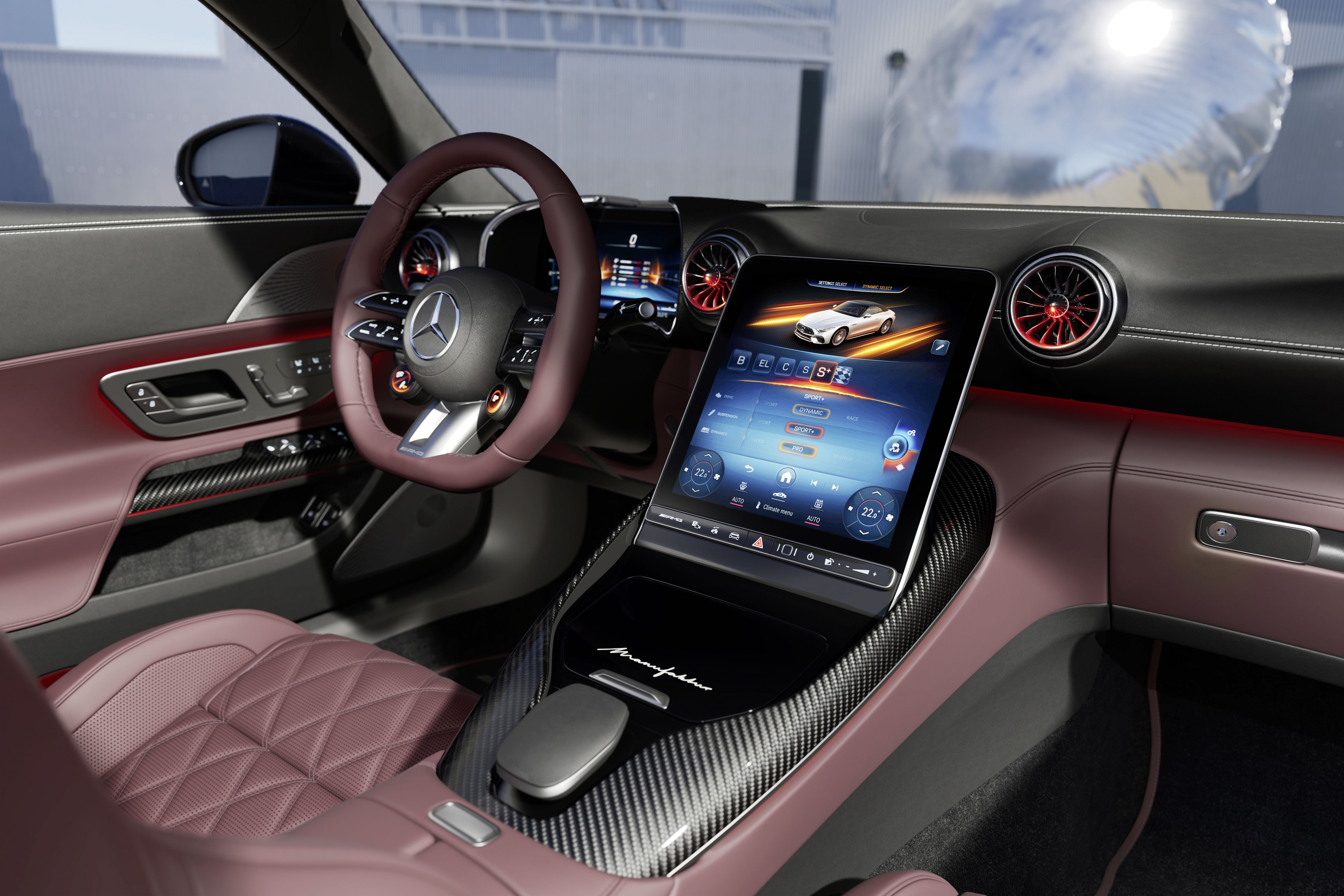 Mercedes desde hace años ya coloca el selector del cambio detrás del volante