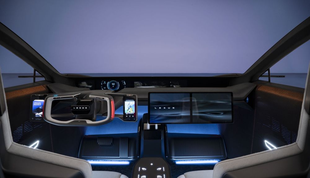 El interior del Lexus LF-ZC apuesta por muchas pantallas y por la Inteligencia Artificial El interior del Lexus LF-ZC apuesta por muchas pantallas y por la Inteligencia Artificial