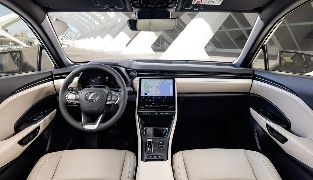 Desde el volante se maneja la información mostrada en la instrumentación, de 12,3".