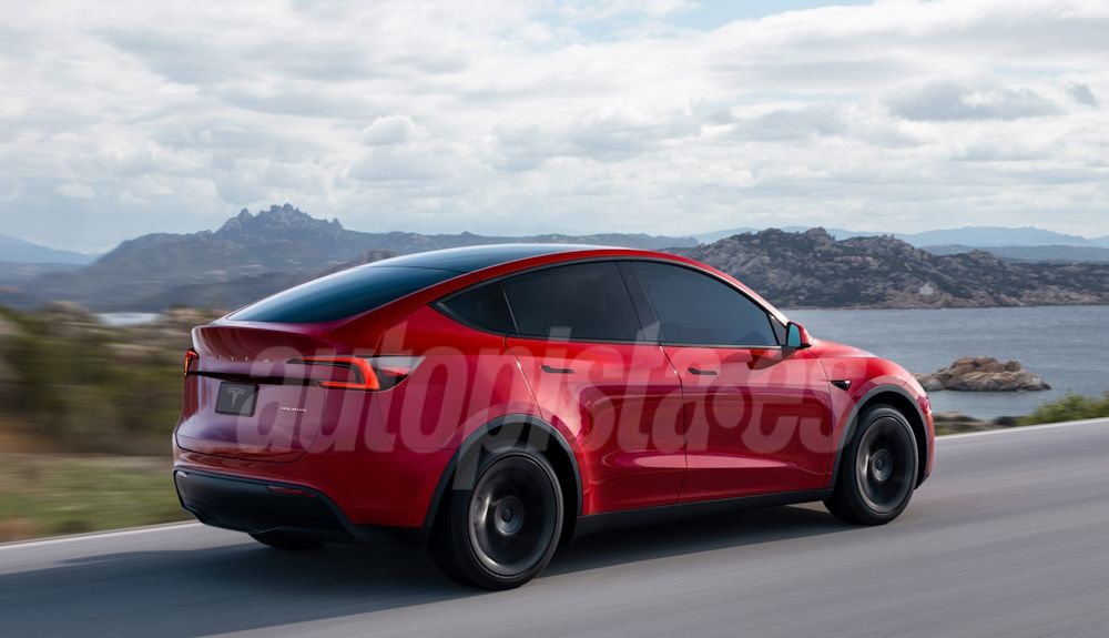 Tesla Model Y 2024. Ilustración: Schulte