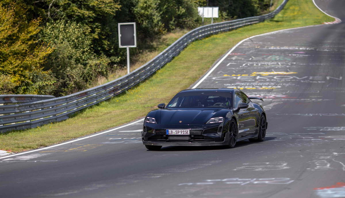 El coche eléctrico que bate récords en el circuito de Nürburgring no es un Tesla
