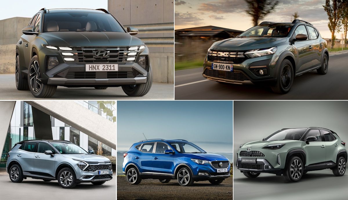 Los 5 coches más buscados y preferidos por los compradores ahora mismo en España, son todo un éxito