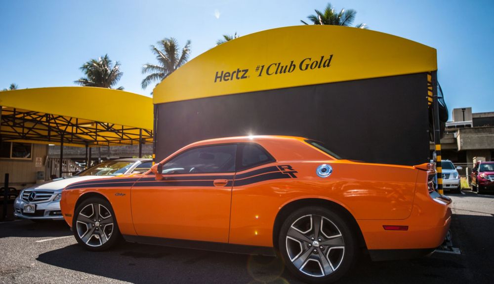 Dodge Challenger en un Hertz #1 Club Global Dodge Challenger en un Hertz #1 Club Global