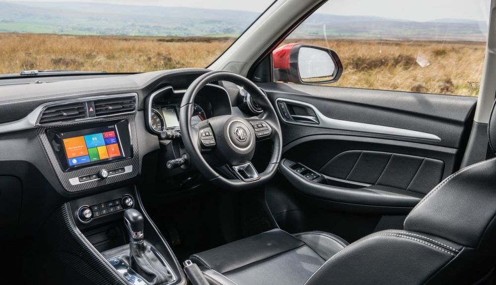 Así es el interior del MG ZS