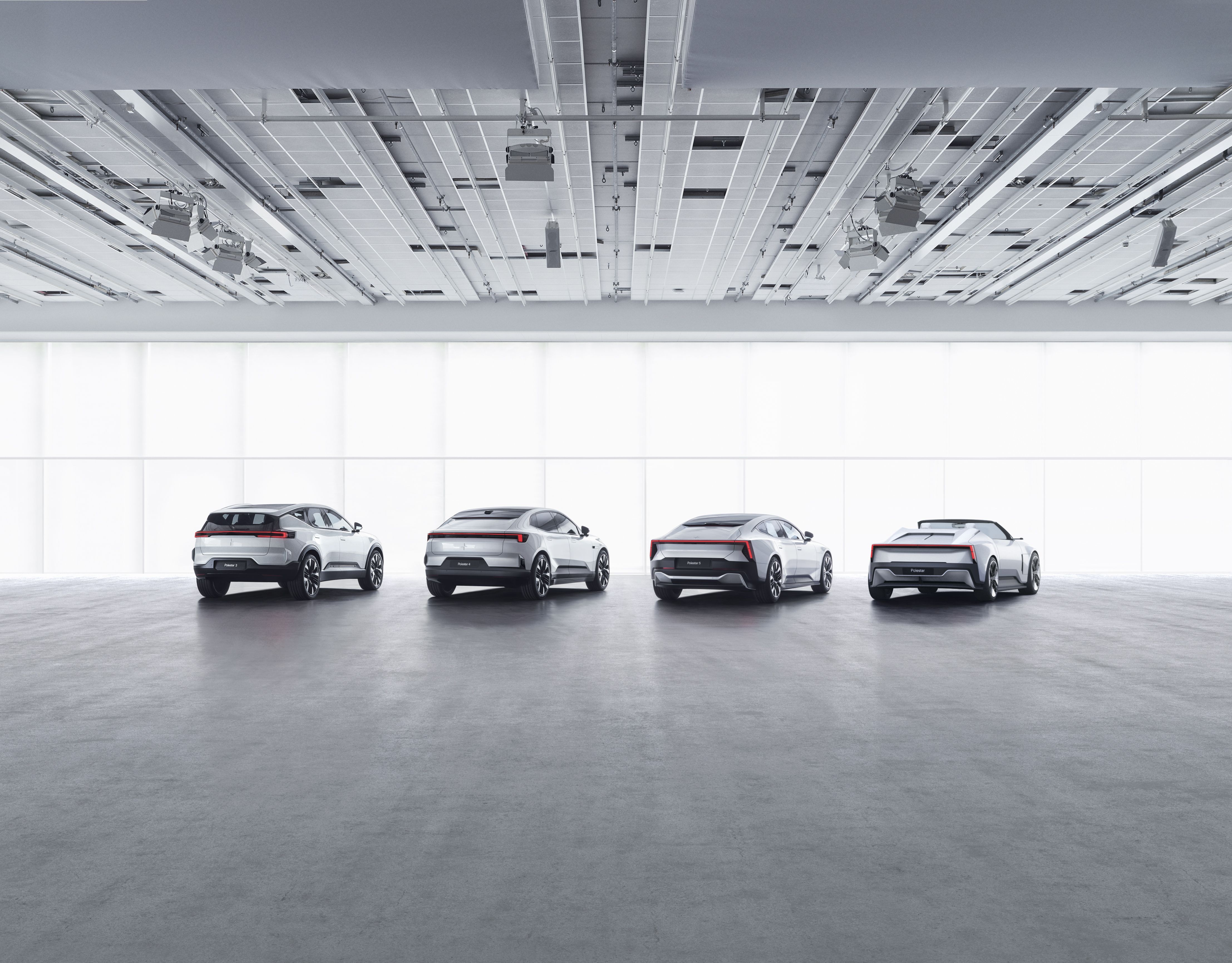 Polestar 3, 4, 5, 6 Roadster Concept
