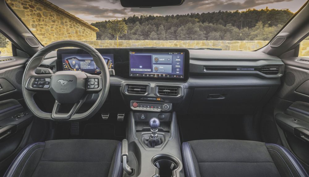 El nuevo Ford Mustang apuesta por un cuadro de instrumentos totalmente digital 