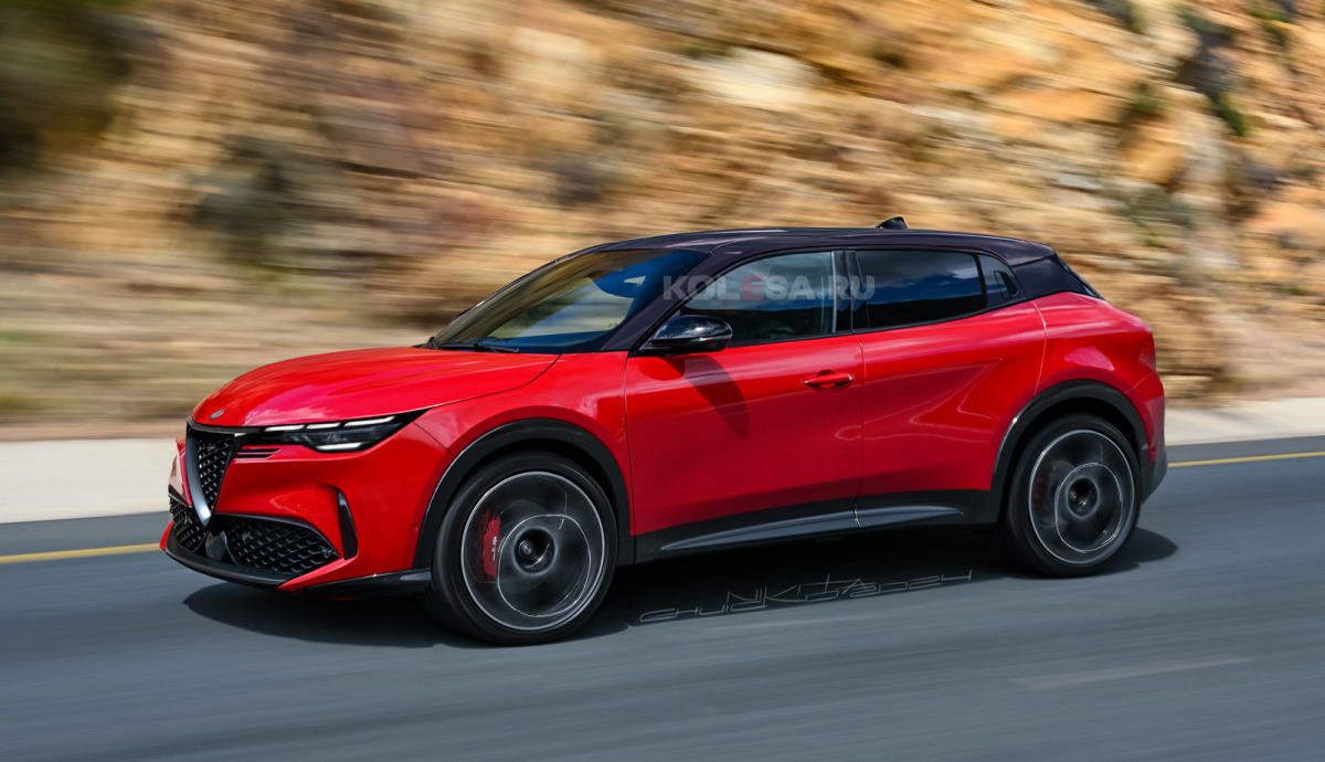 Todo lo que sabemos del Alfa Romeo Milano y primeras ilustraciones del SUV del año. Foto: Kolesa