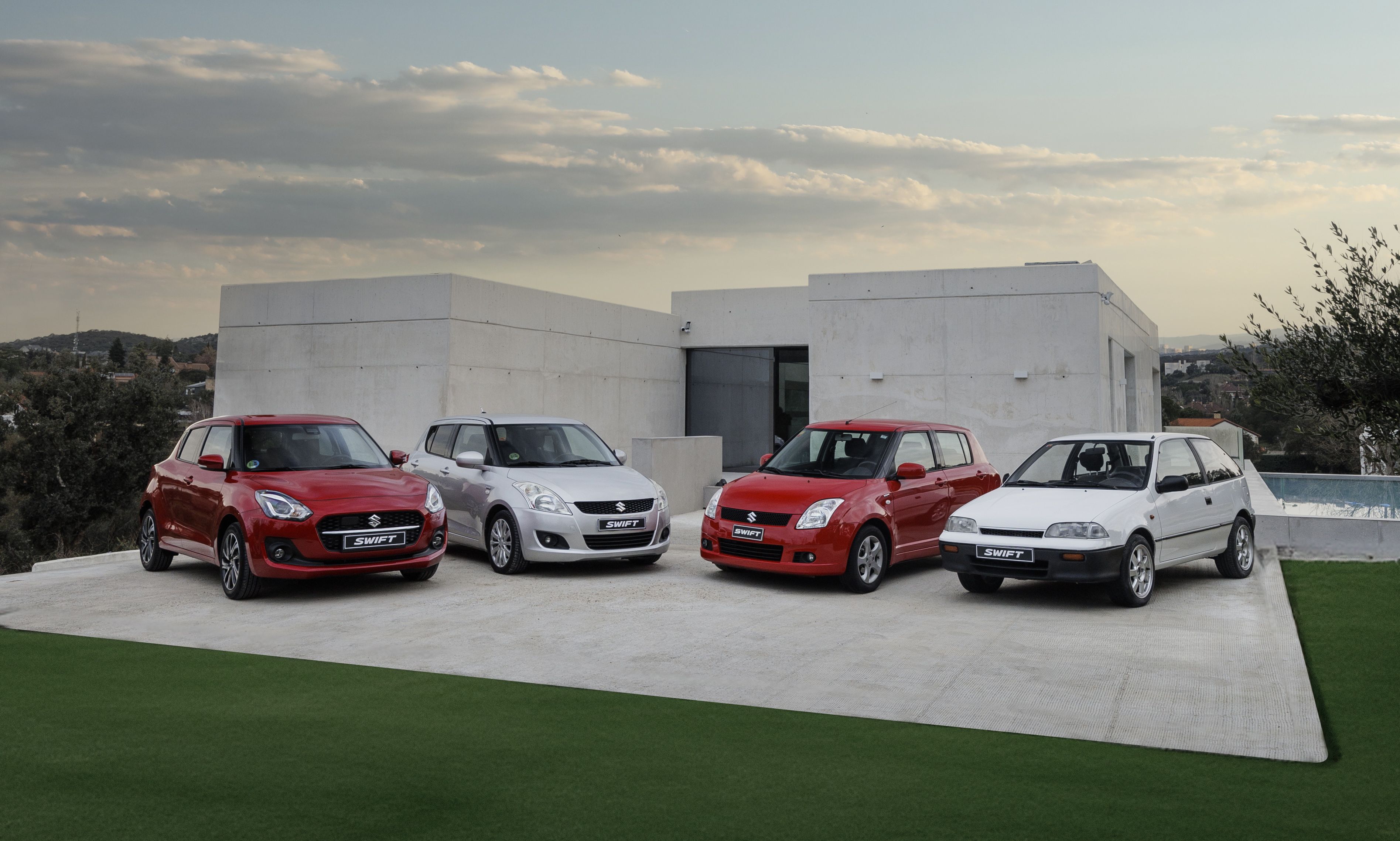 Suzuki Swift cuatro generaciones