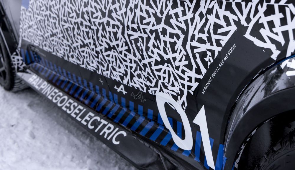 Alpine apuesta por un original y exclusivo camuflaje para estas primeras imágenes oficiales del modelo de producción del A290 Alpine apuesta por un original y exclusivo camuflaje para estas primeras imágenes oficiales del modelo de producción del A290