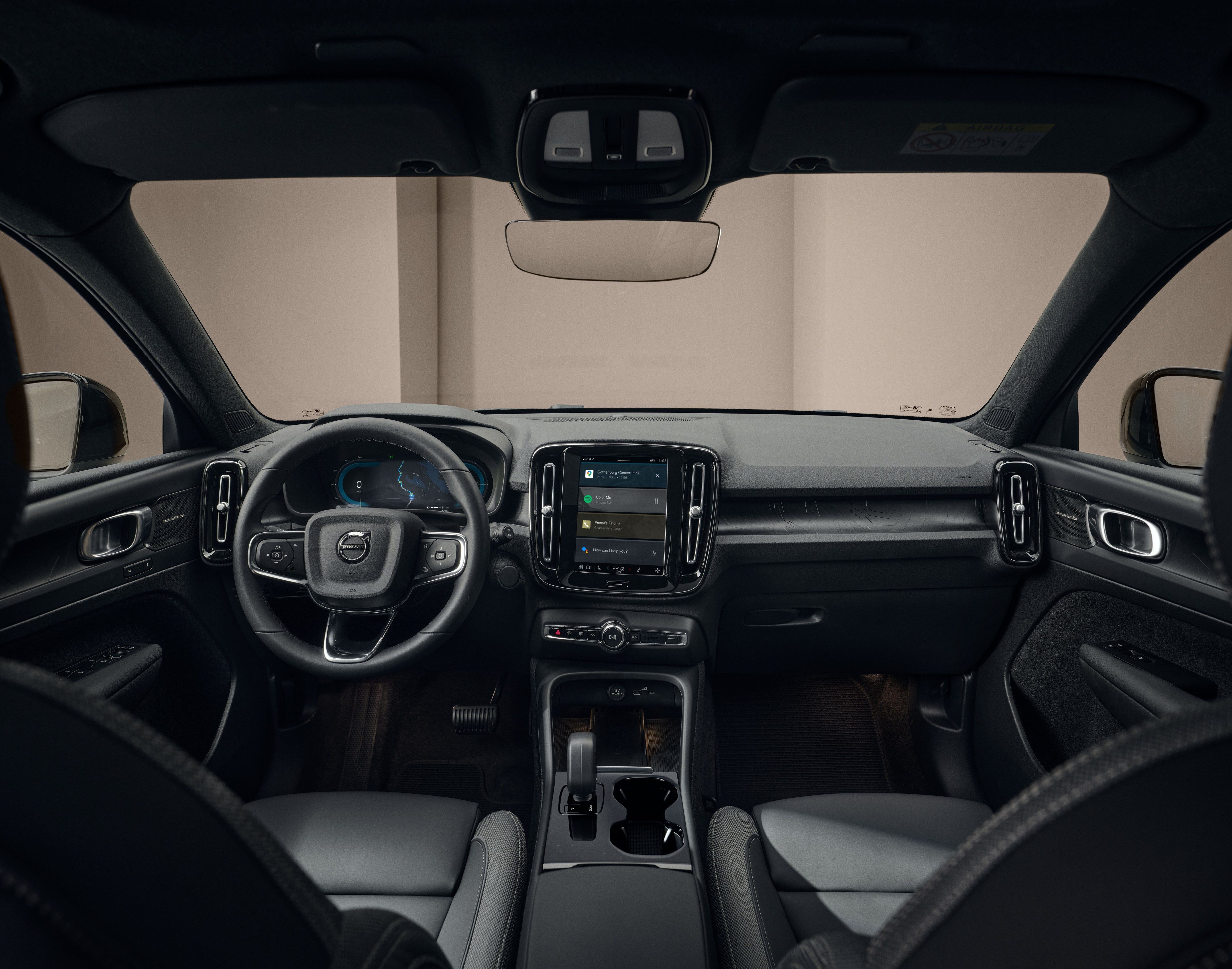 Volvo EC40 and Volvo EX40 Interior