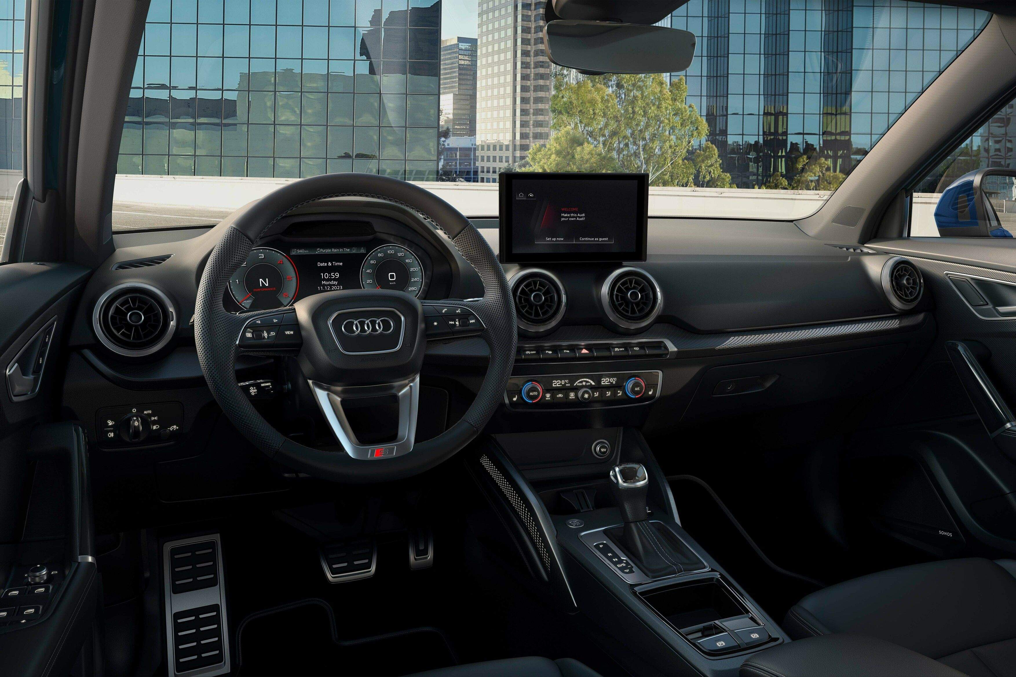 Nuevo sistema de infoentretenimiento del Audi Q2