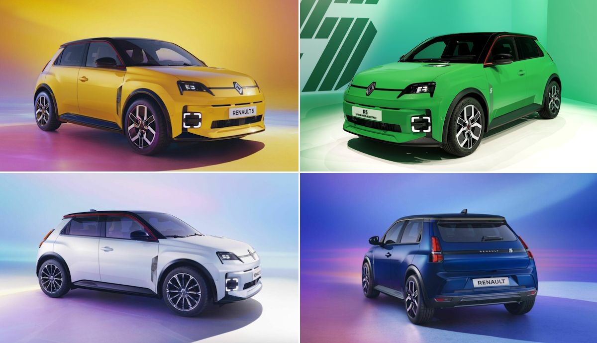 Elige el tuyo, todas las fotos y colores del nuevo Renault 5, el coche más esperado del año
