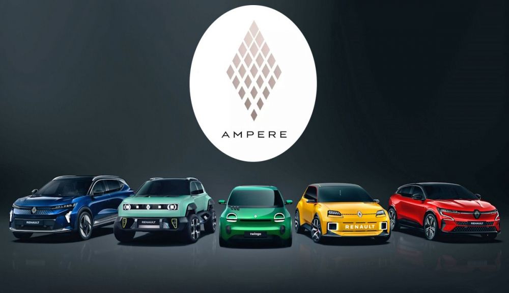 Ampere, la “start up” de Renault que promete ya nuevos coches eléctricos por menos de 20.000 € Ampere, la “start up” de Renault que promete ya nuevos coches eléctricos por menos de 20.000 €