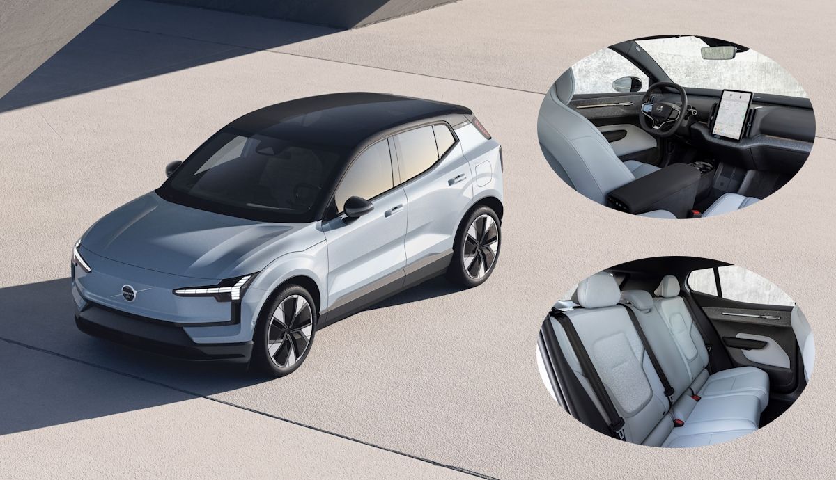 Así se consigue de un SUV muy compacto gran espacio interior, la sorpresa del nuevo Volvo EX30