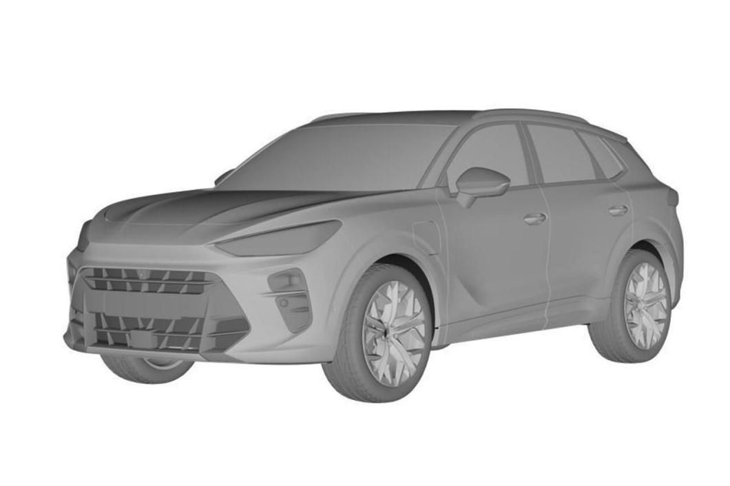 Cupra Terramar: imágenes de las patentes presentadas por la marca