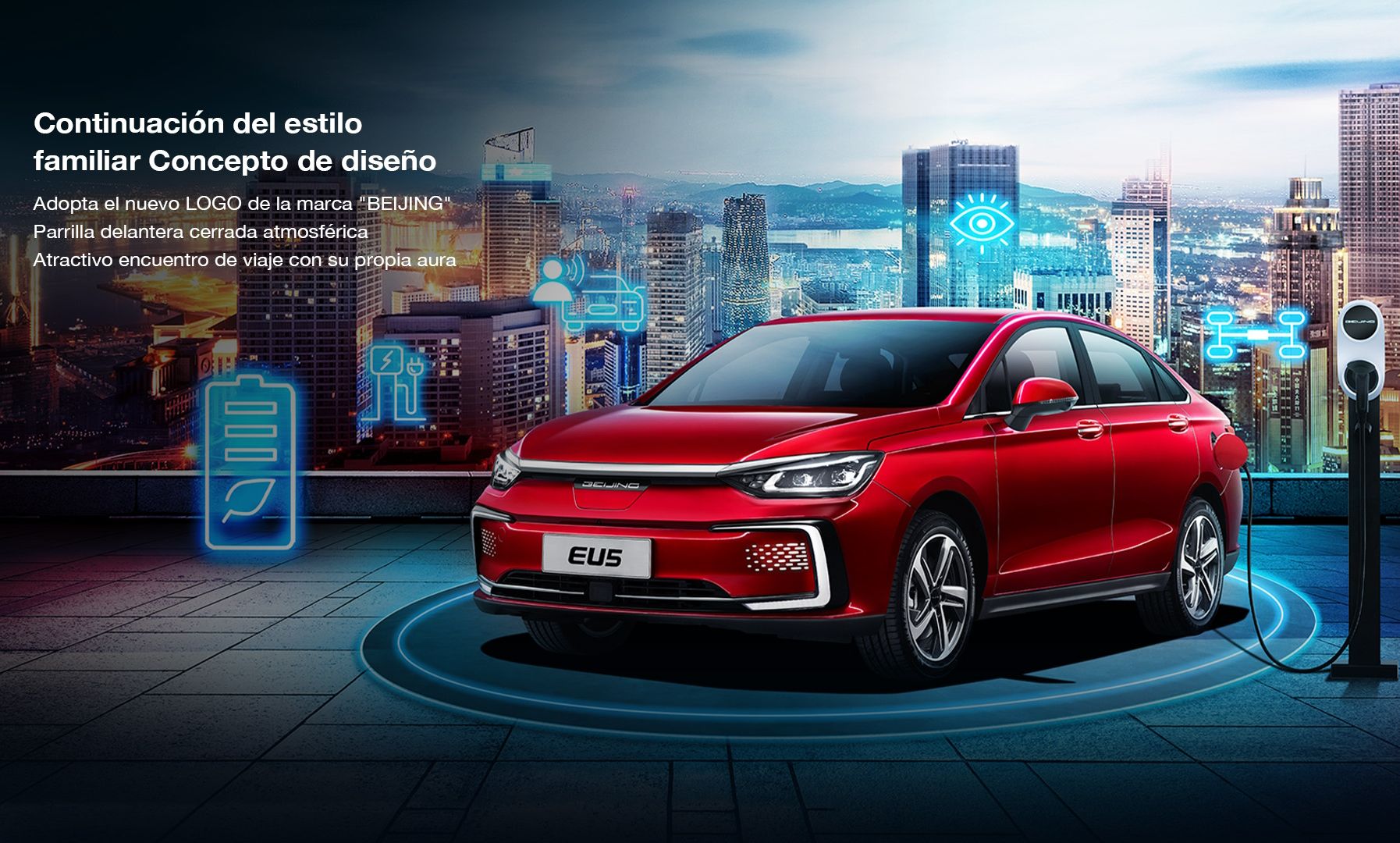BAIC EU5, la nueva berlina eléctrica china