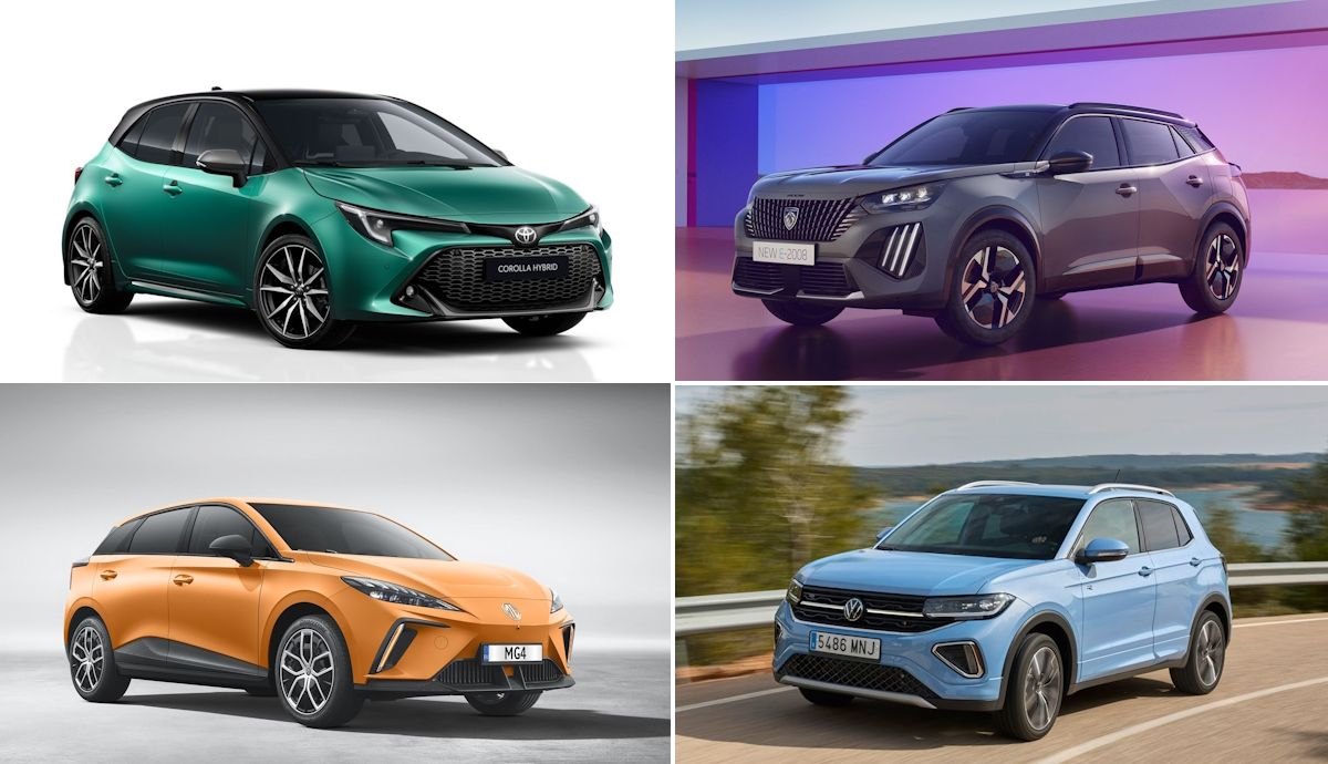 Los 5 mejores coches y SUV para comprar por relación calidad precio y que cuestan menos de 25.000 €