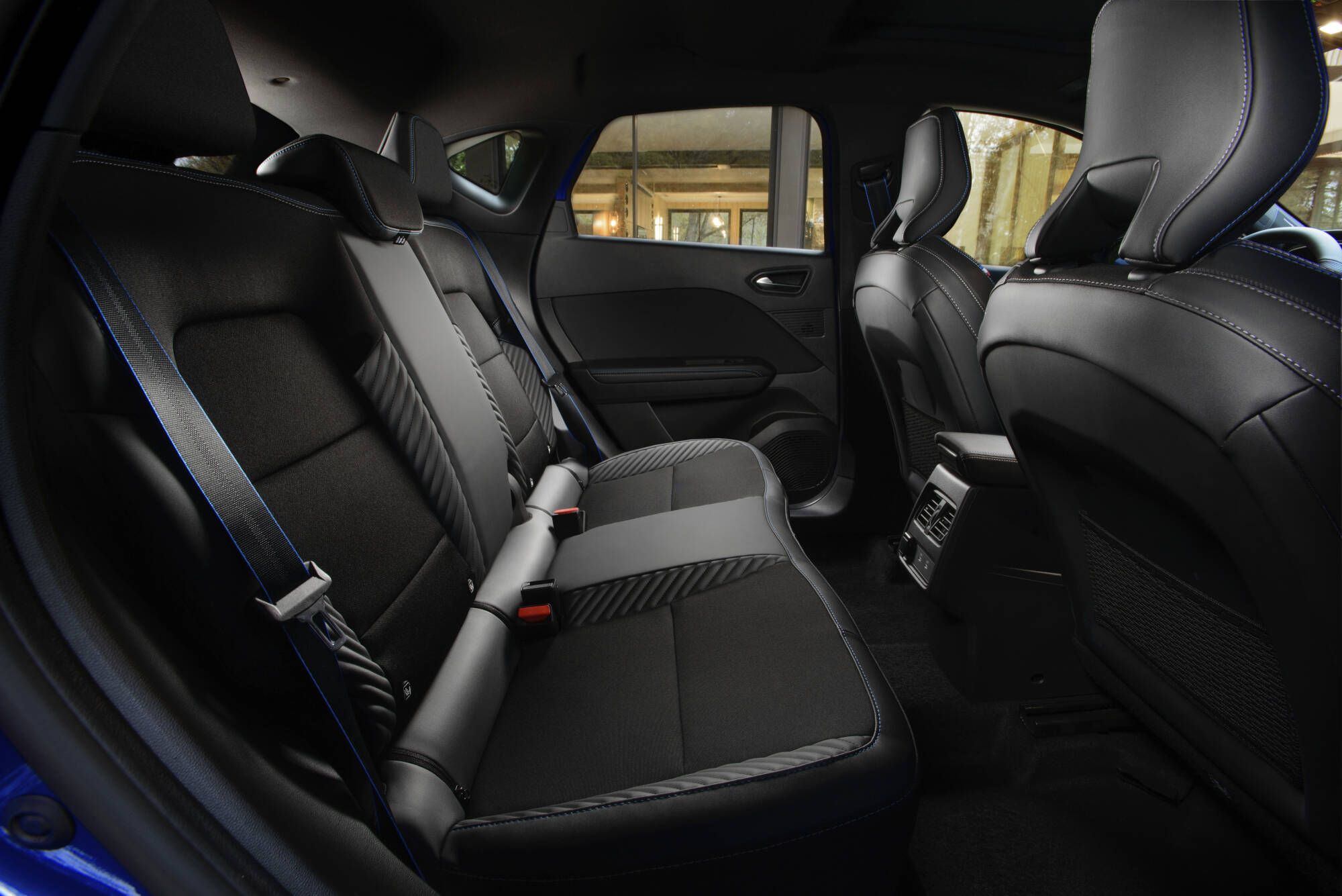 Así son las plazas traseras del Renault Captur