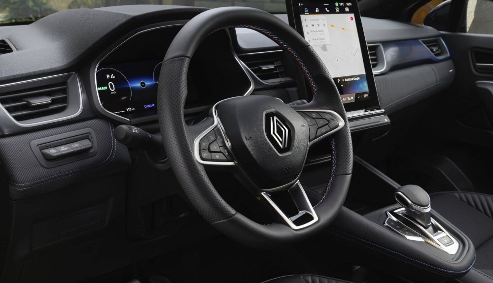 Interior del Renault Captur