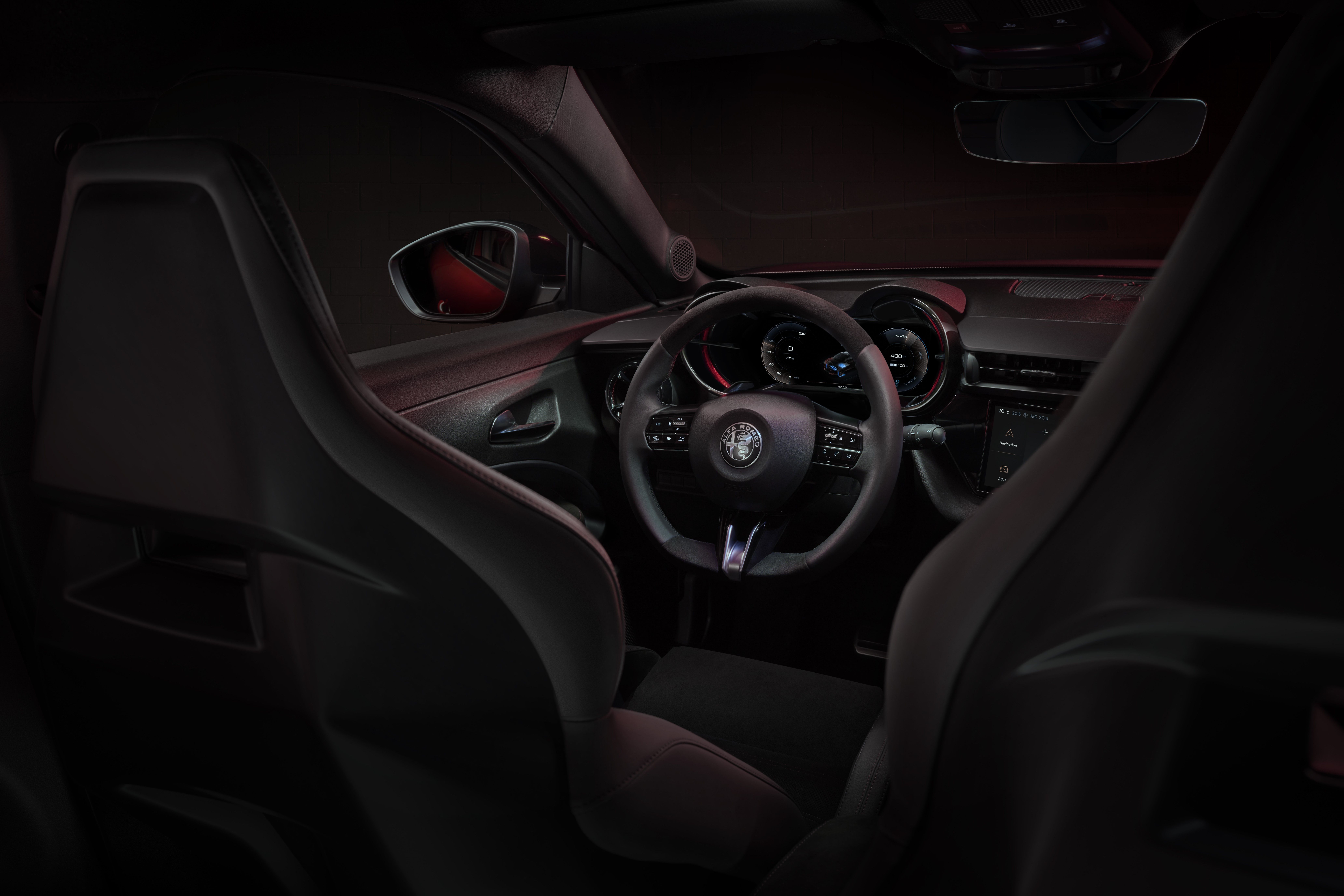 Interior del Alfa Romeo Junior 