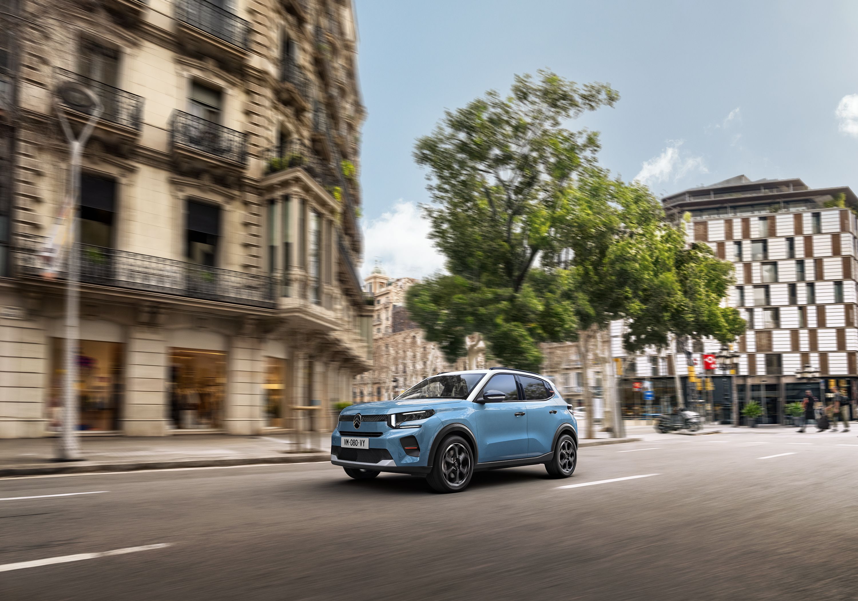 El nuevo Citroën C3 Aircross tendrá muchos rasgos de diseño del nuevo C3 (en la foto)