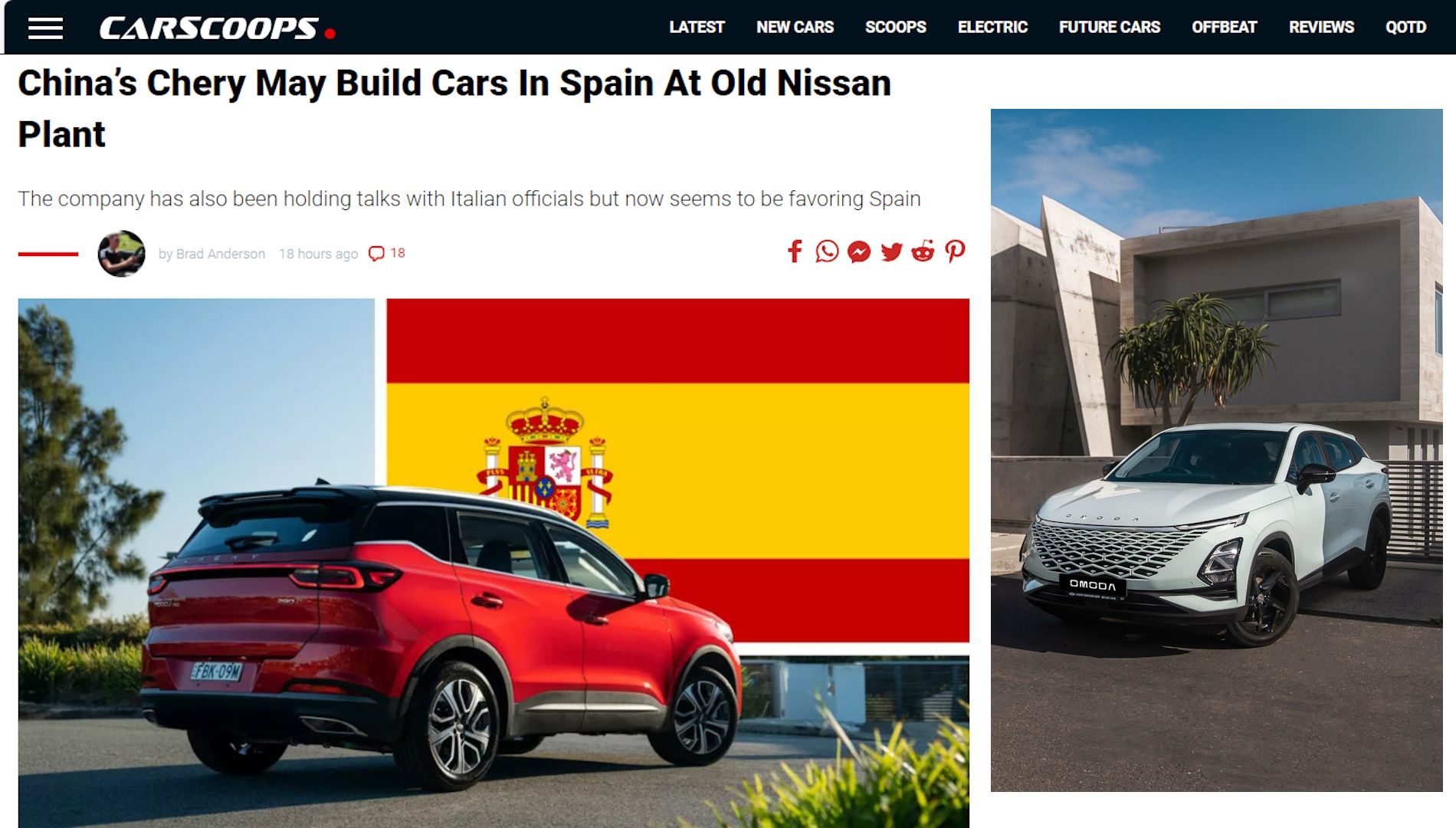 La noticia da la vuelta al mundo, la primera marca china que fabricará coches en Europa elige España