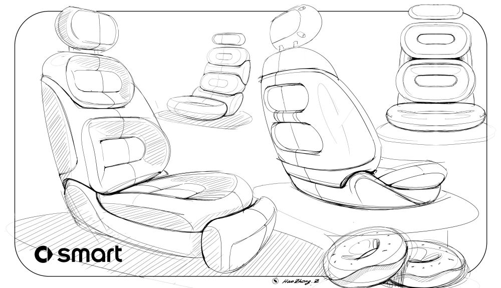 Asientos del Smart Concept #5 