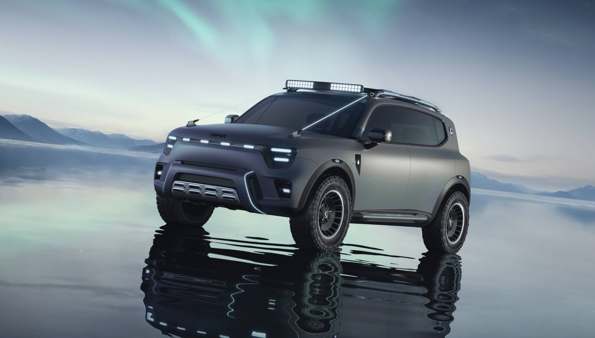 Aquí está el Smart más inesperado conoce al Concept #5, el SUV eléctrico preparado para el 4x4