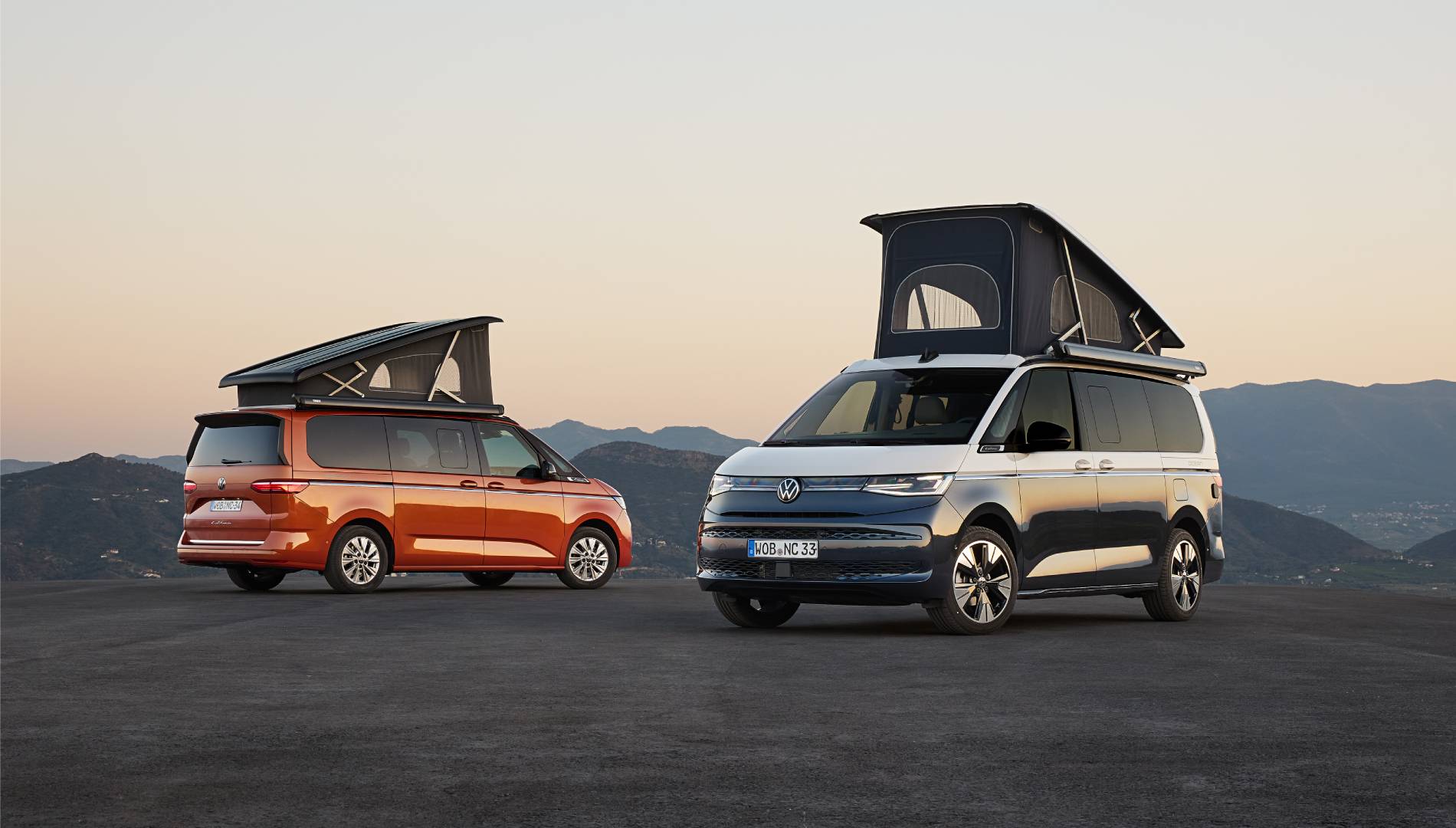 Así es la nueva Volkswagen California techo elevable y numerosas opciones interiores para la camper