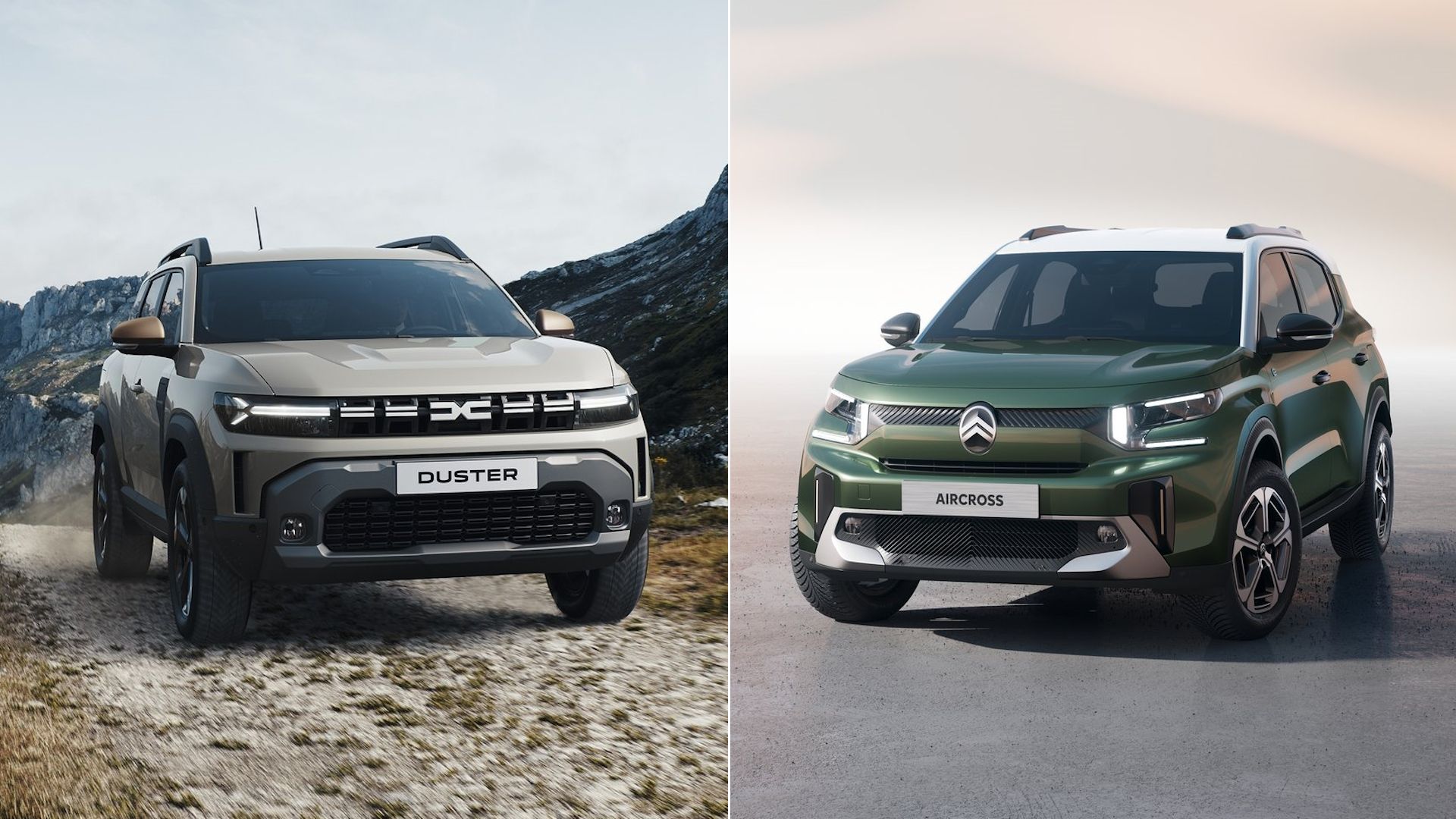 Citroën C3 Aircross vs Dacia Duster, qué nuevo coche será mejor y liderará a los SUV más baratos