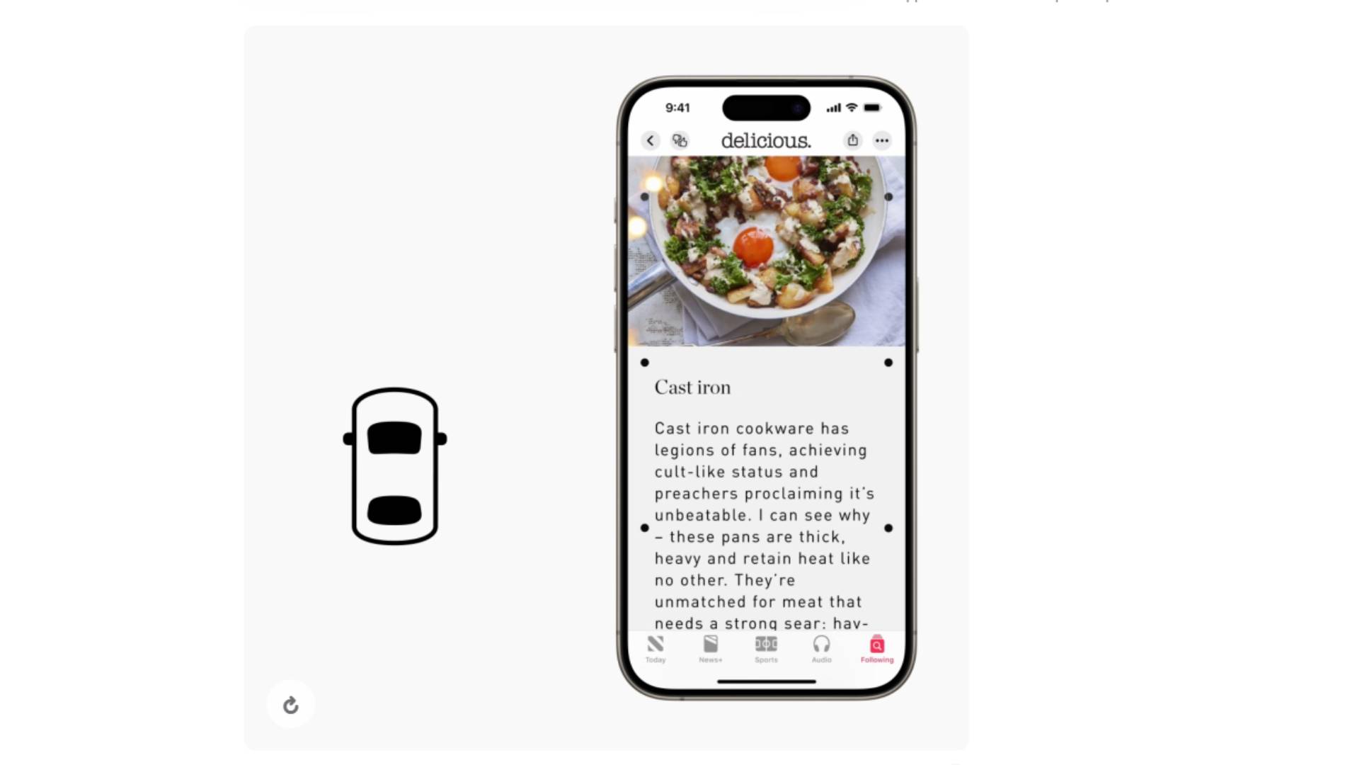 Así podrás reducir ya los mareos en el coche con esta nueva función de tu iPhone e iPad