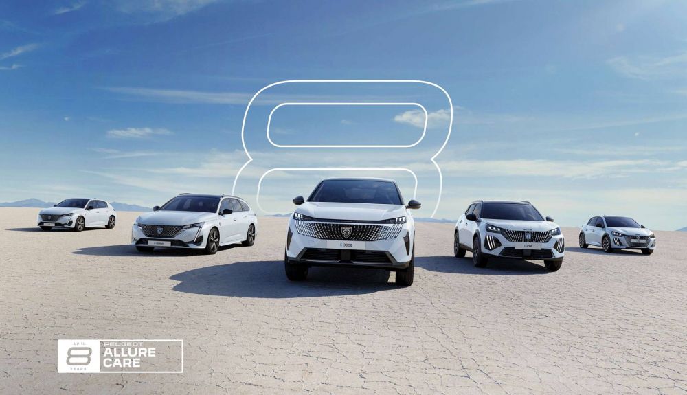 Peugeot ofrece ya sus ocho años de garantía para toda su gama de turismos Peugeot ofrece ya sus ocho años de garantía para toda su gama de turismos