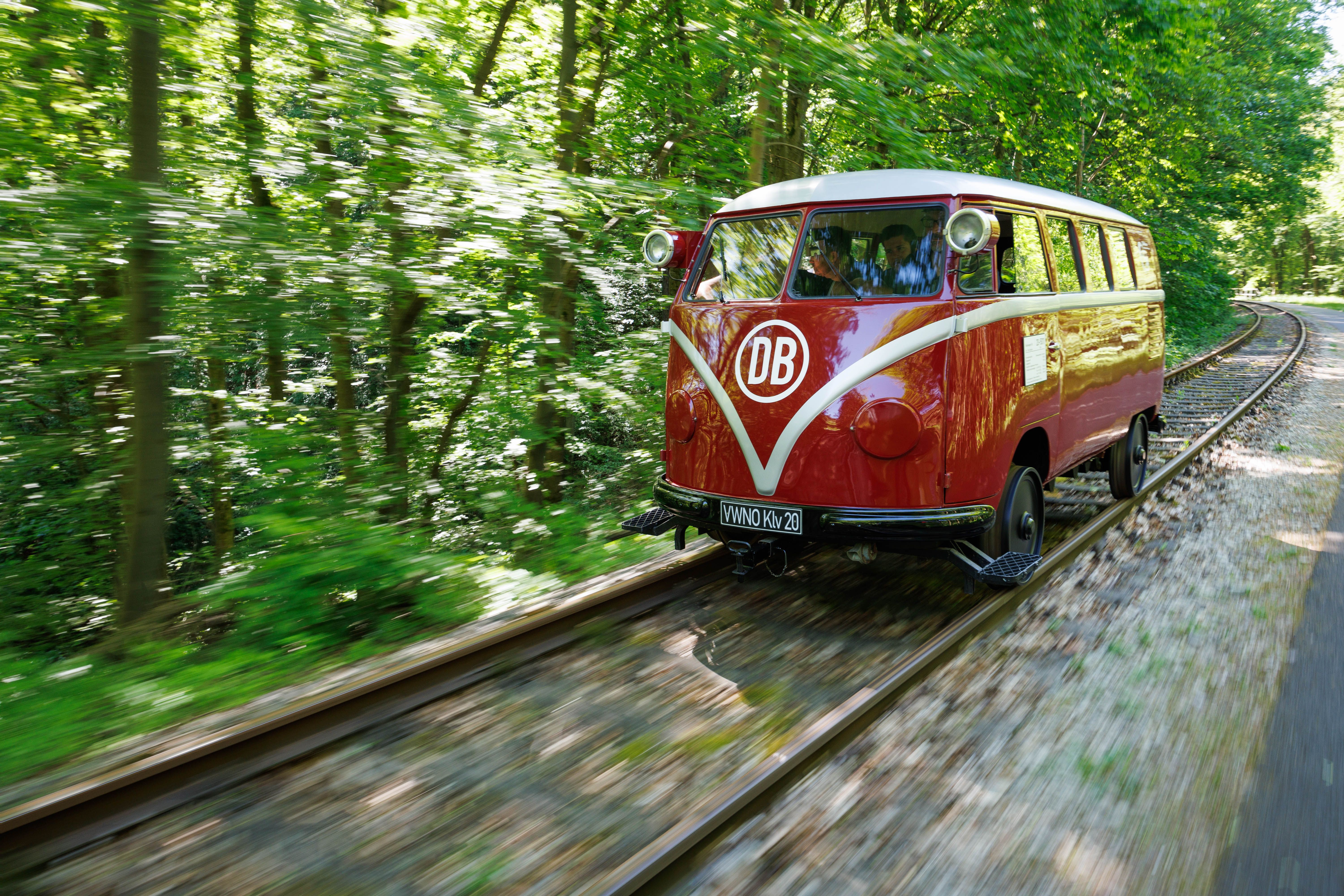 Klv-20 Volkswagen Bulli ferrocarril