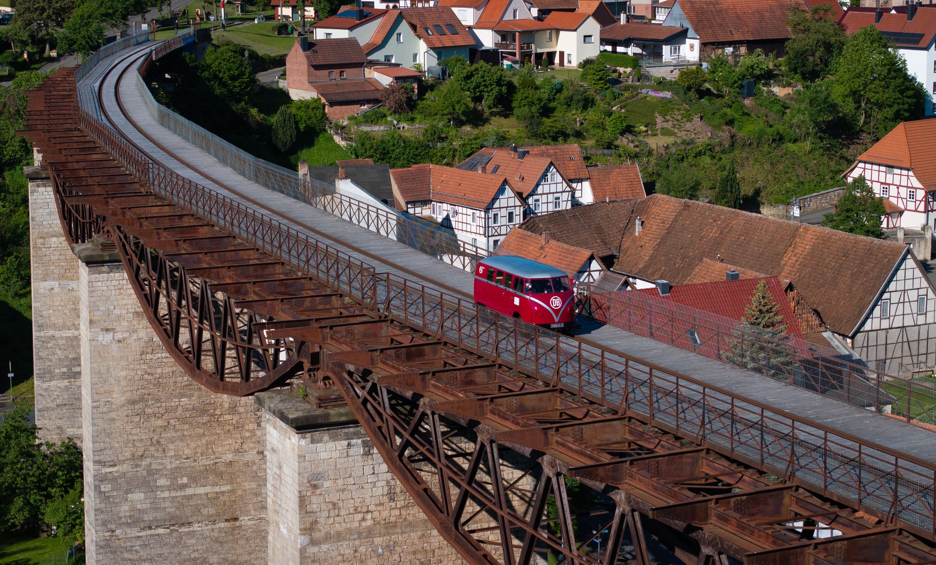 Klv-20 Volkswagen Bulli ferrocarril