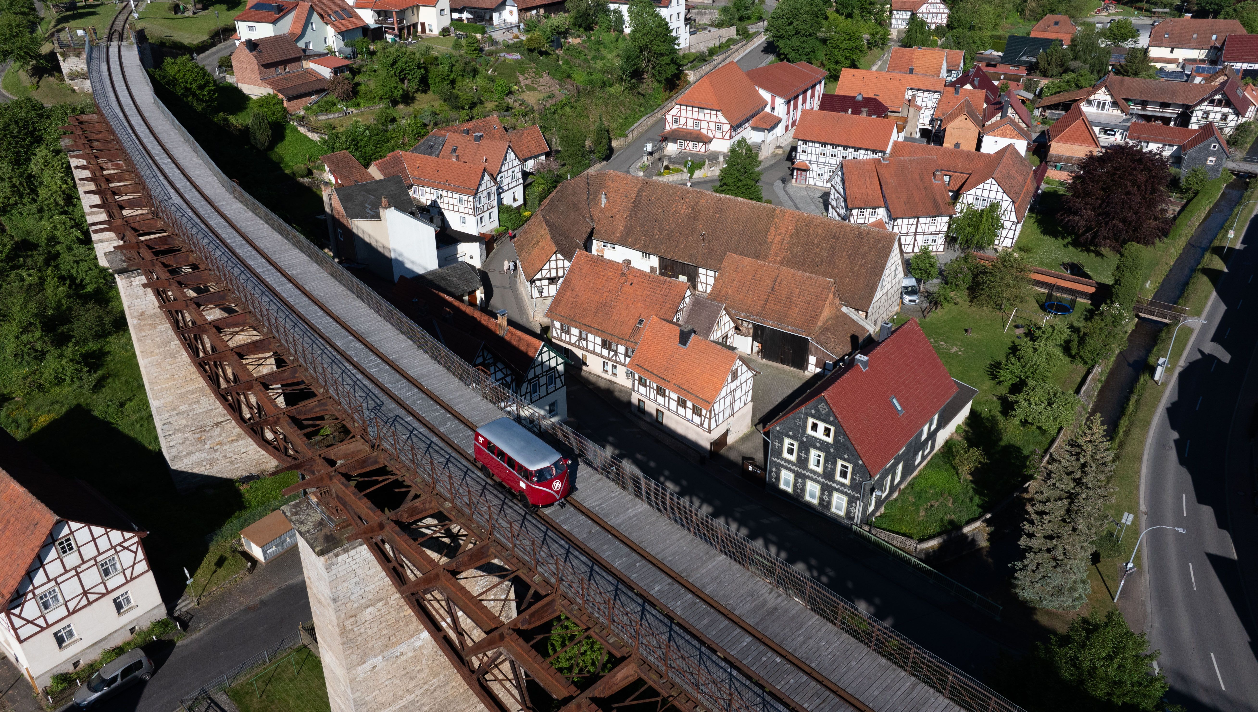 Klv-20 Volkswagen Bulli ferrocarril