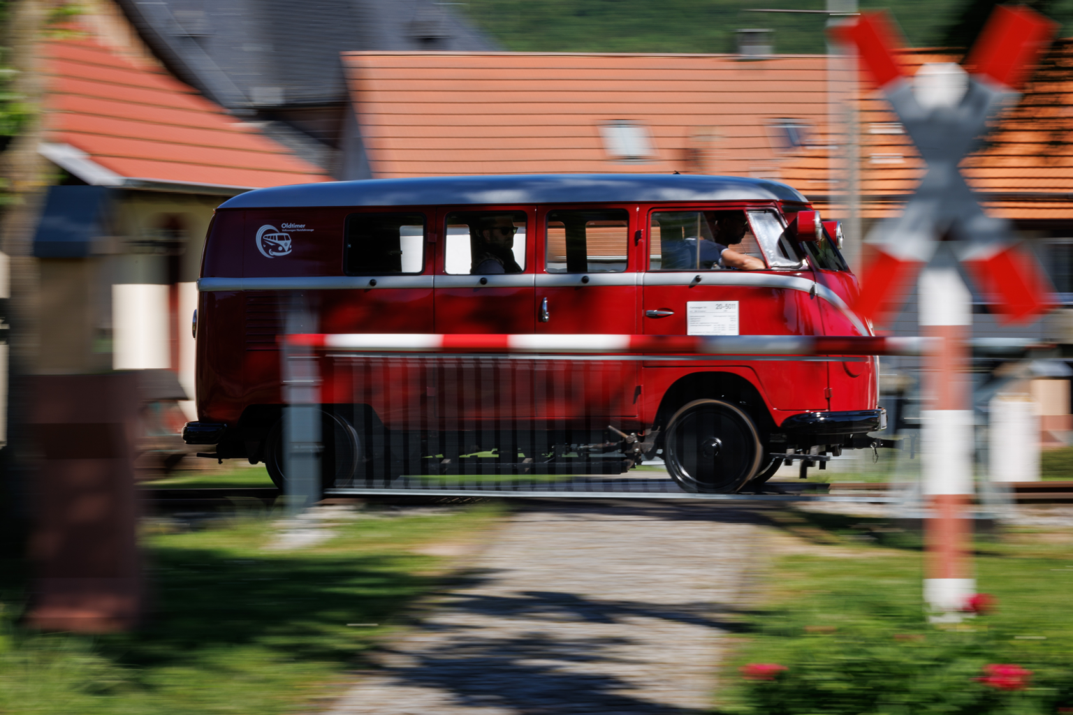 Klv-20 Volkswagen Bulli ferrocarril