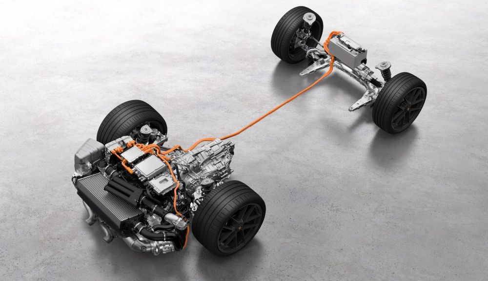 Sistema T-Hybrid del Porsche 911 Sistema T-Hybrid del Porsche 911