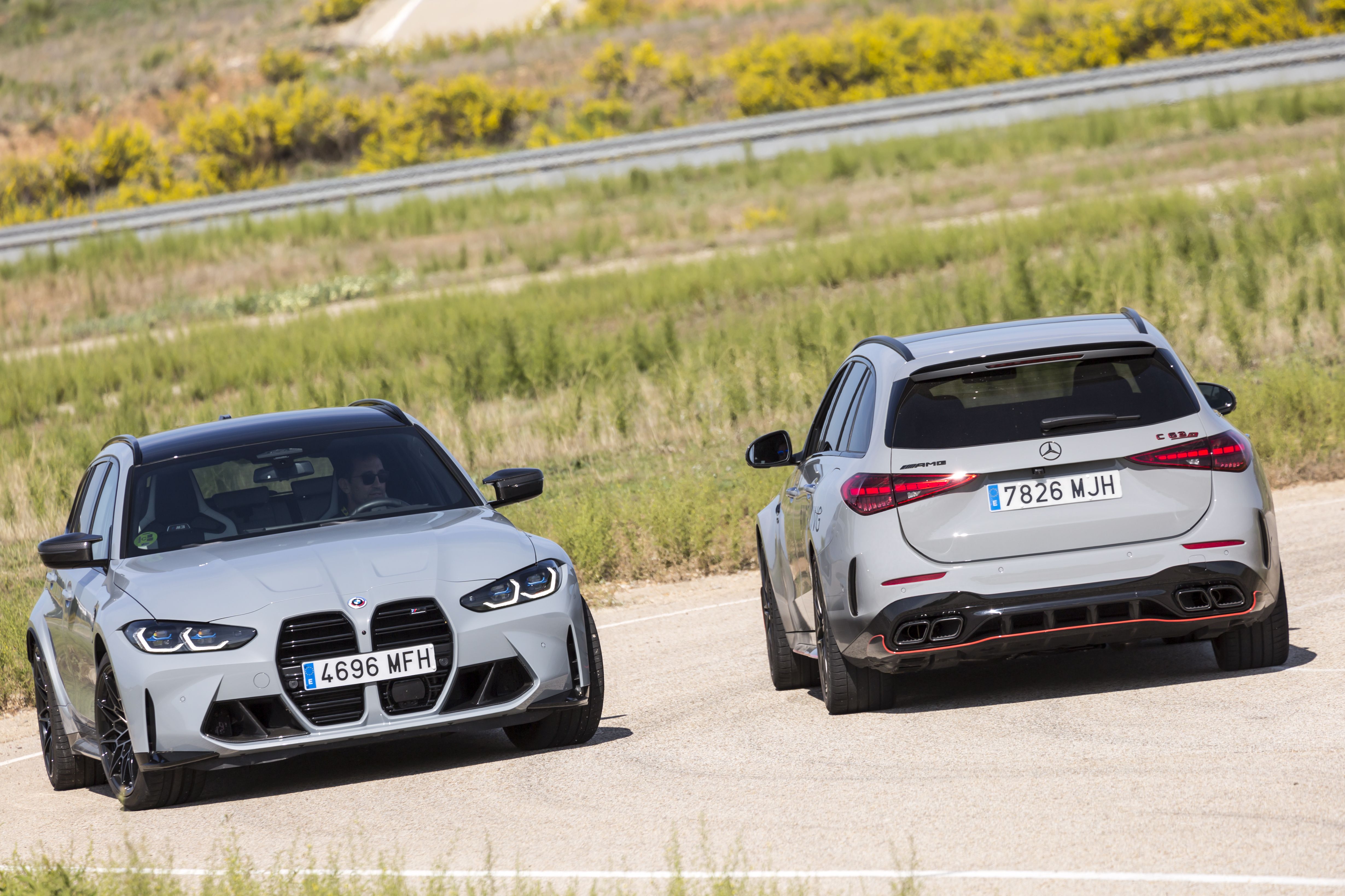 Comparativa: BMW M3 Touring vs Mercedes C63 AMG e-Performance