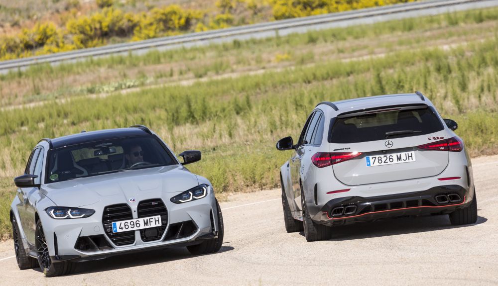 Comparativa: BMW M3 Touring vs Mercedes C63 AMG e-Performance Comparativa: BMW M3 Touring vs Mercedes C63 AMG e-Performance