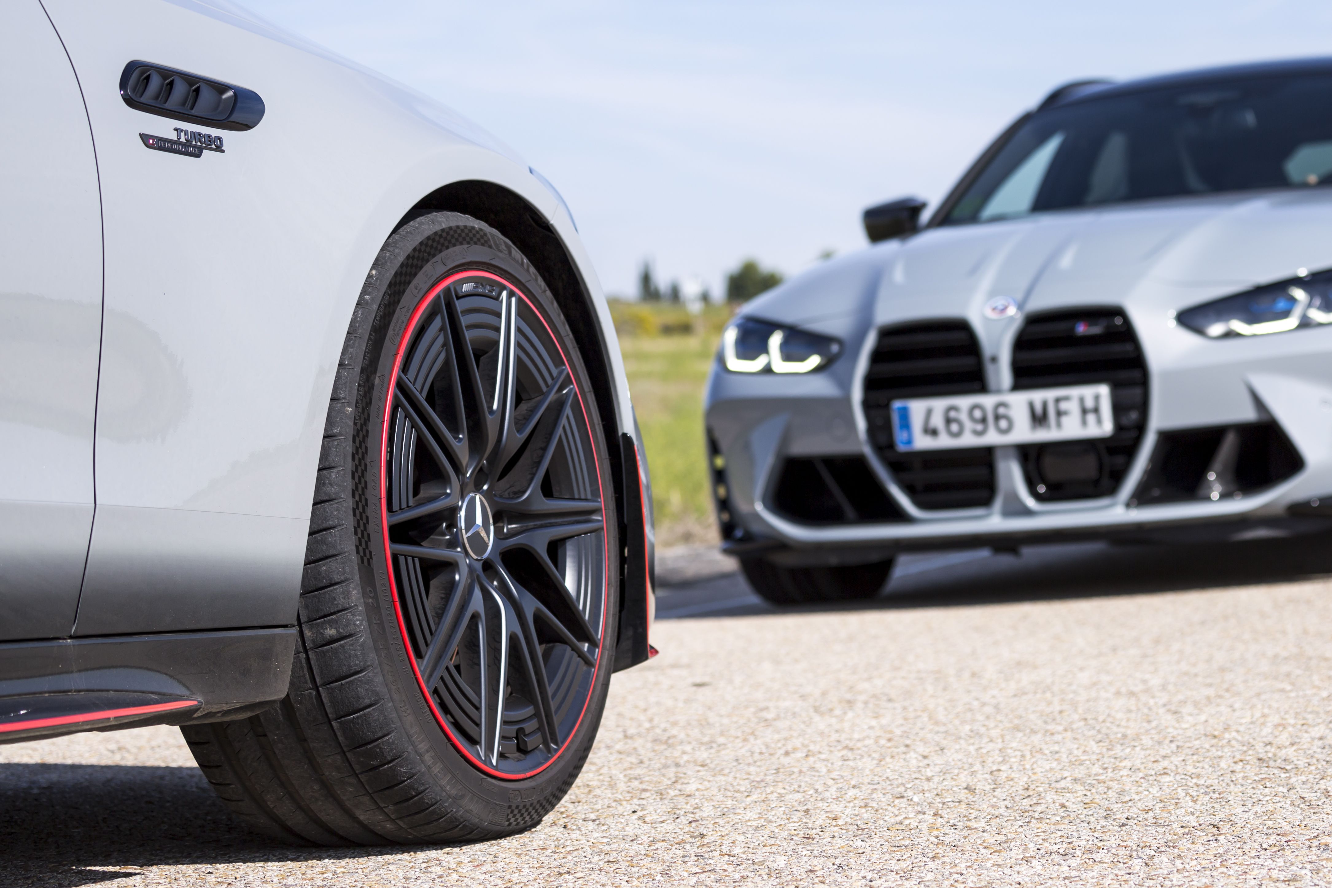 Comparativa: BMW M3 Touring vs Mercedes C63 AMG e-Performance