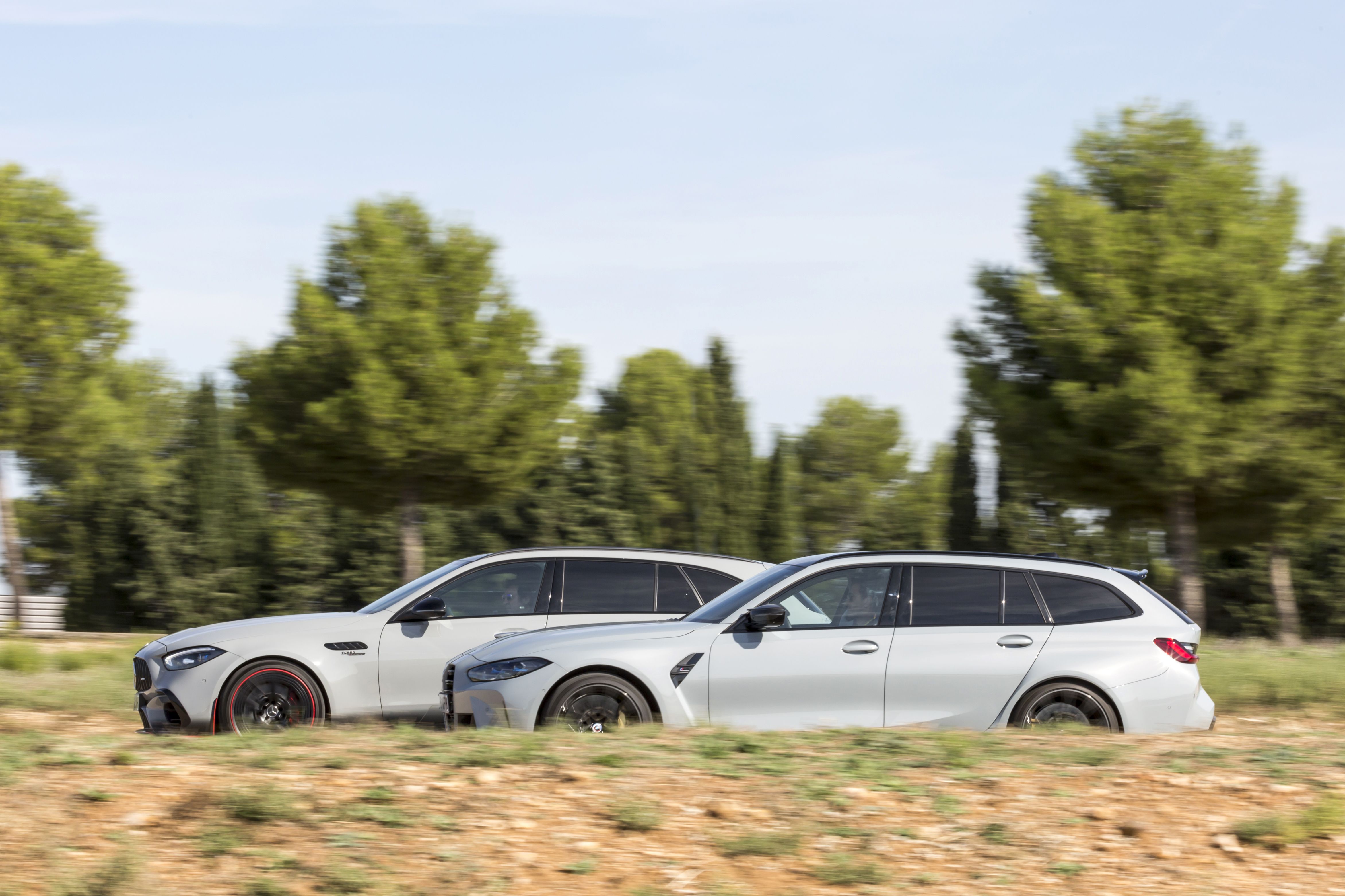 Comparativa: BMW M3 Touring vs Mercedes C63 AMG e-Performance