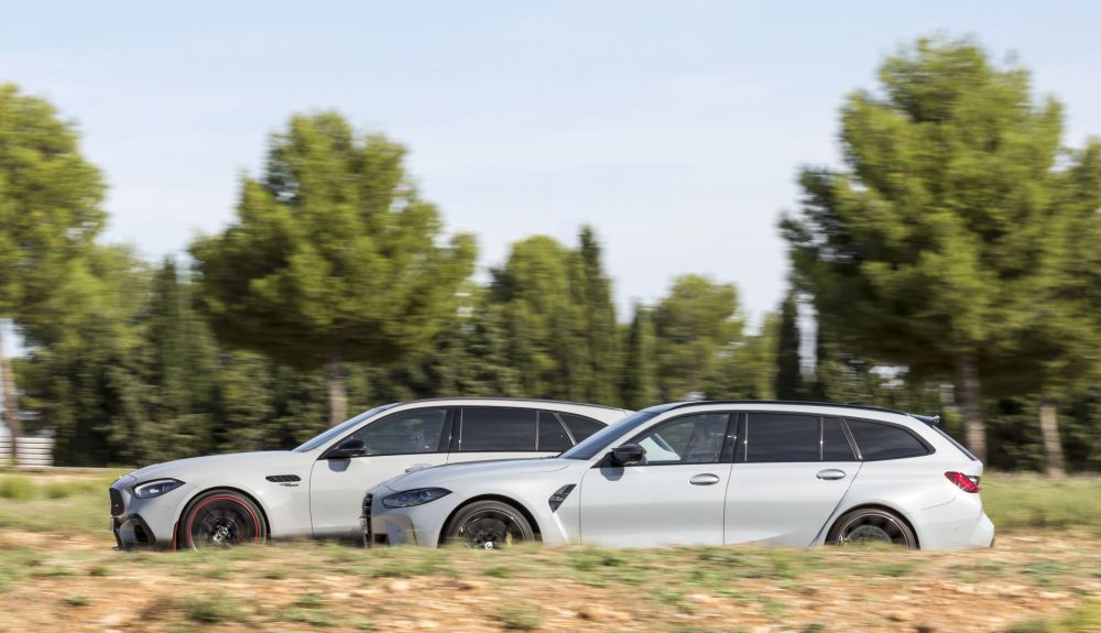 Comparativa: BMW M3 Touring vs Mercedes C63 AMG e-Performance Comparativa: BMW M3 Touring vs Mercedes C63 AMG e-Performance