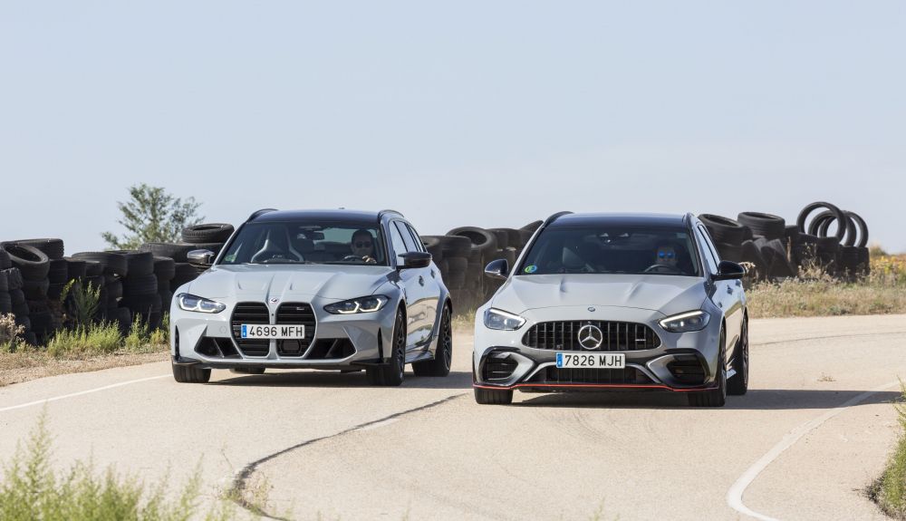 Comparativa: BMW M3 Touring vs Mercedes C63 AMG e-Performance Comparativa: BMW M3 Touring vs Mercedes C63 AMG e-Performance