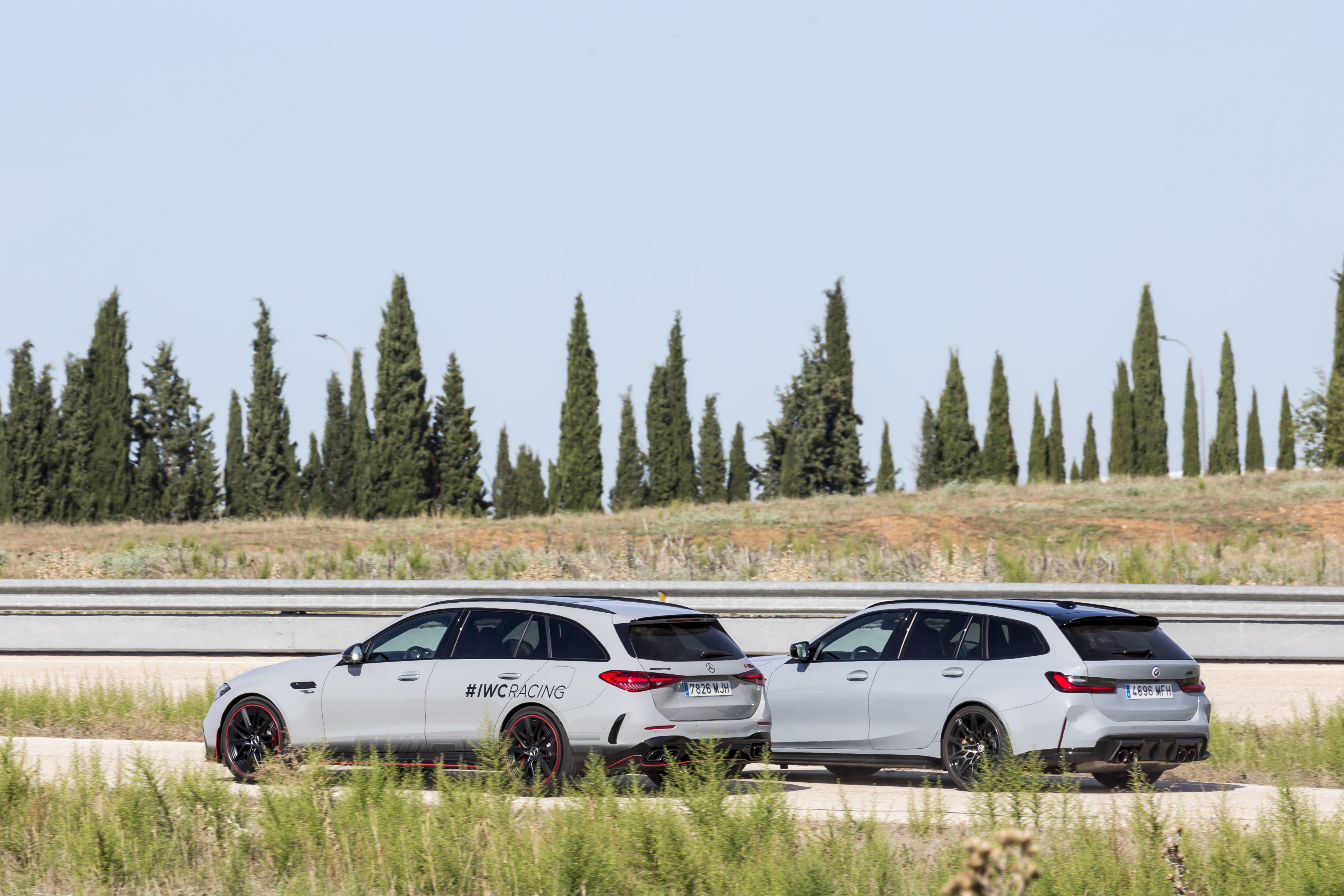 Comparativa: BMW M3 Touring vs Mercedes C63 AMG e-Performance