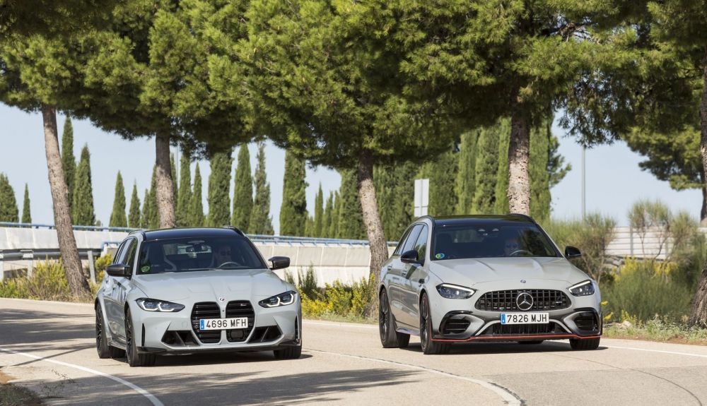 BMW M3 Touring Competition vs Mercedes C63 AMG e Performance, cuál es la mejor berlina deportiva