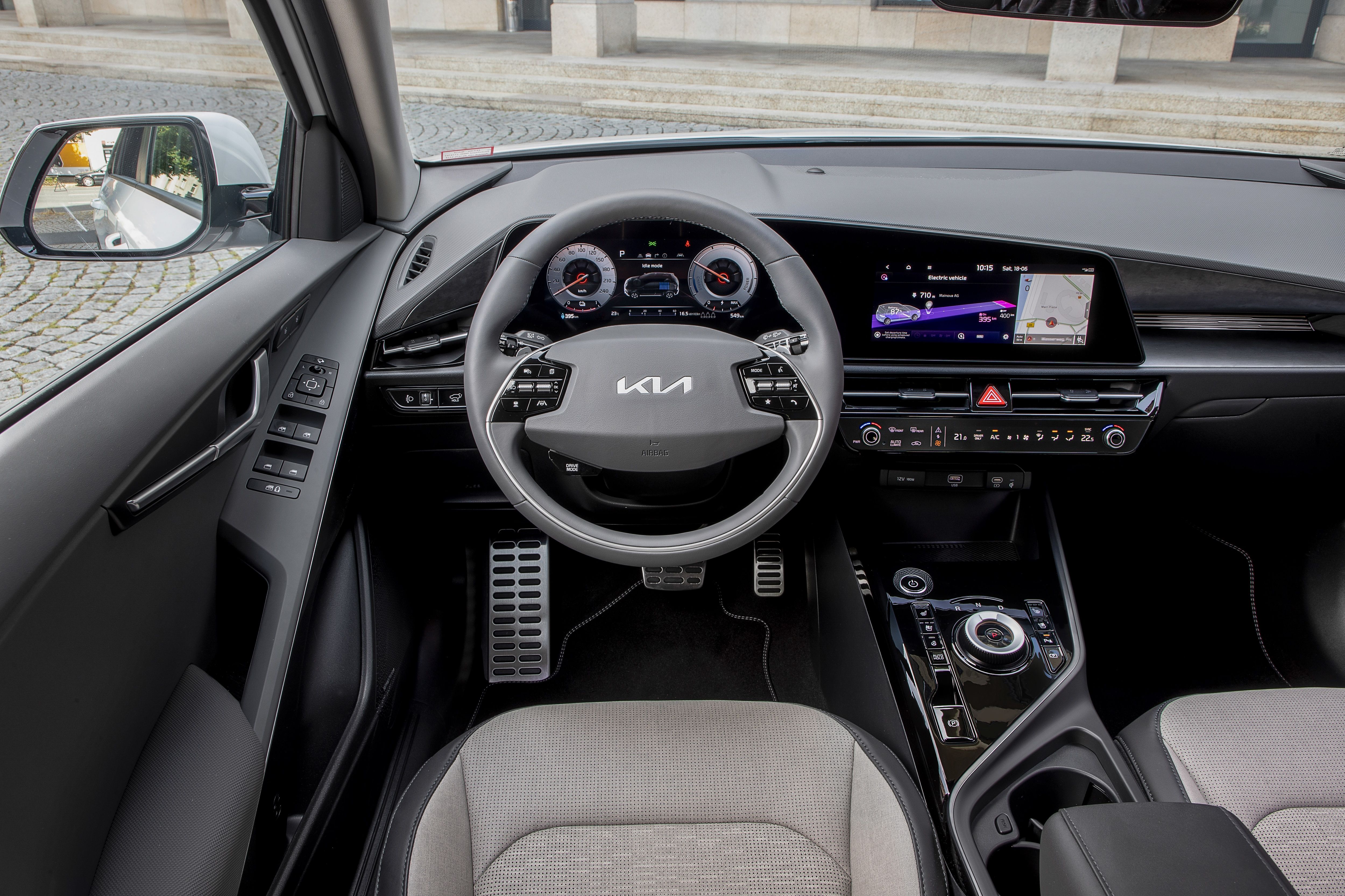 Interior del Kia Niro