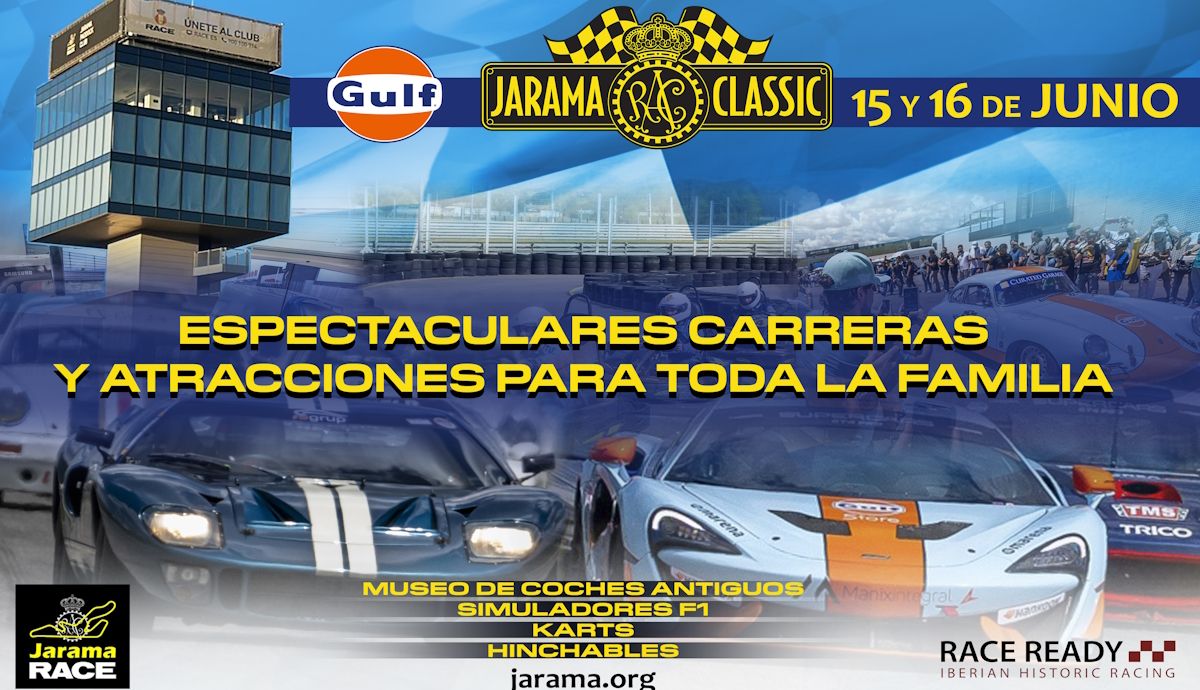 Gana entradas para el próximo Jarama Classic y disfruta de los mejores turismos de competición