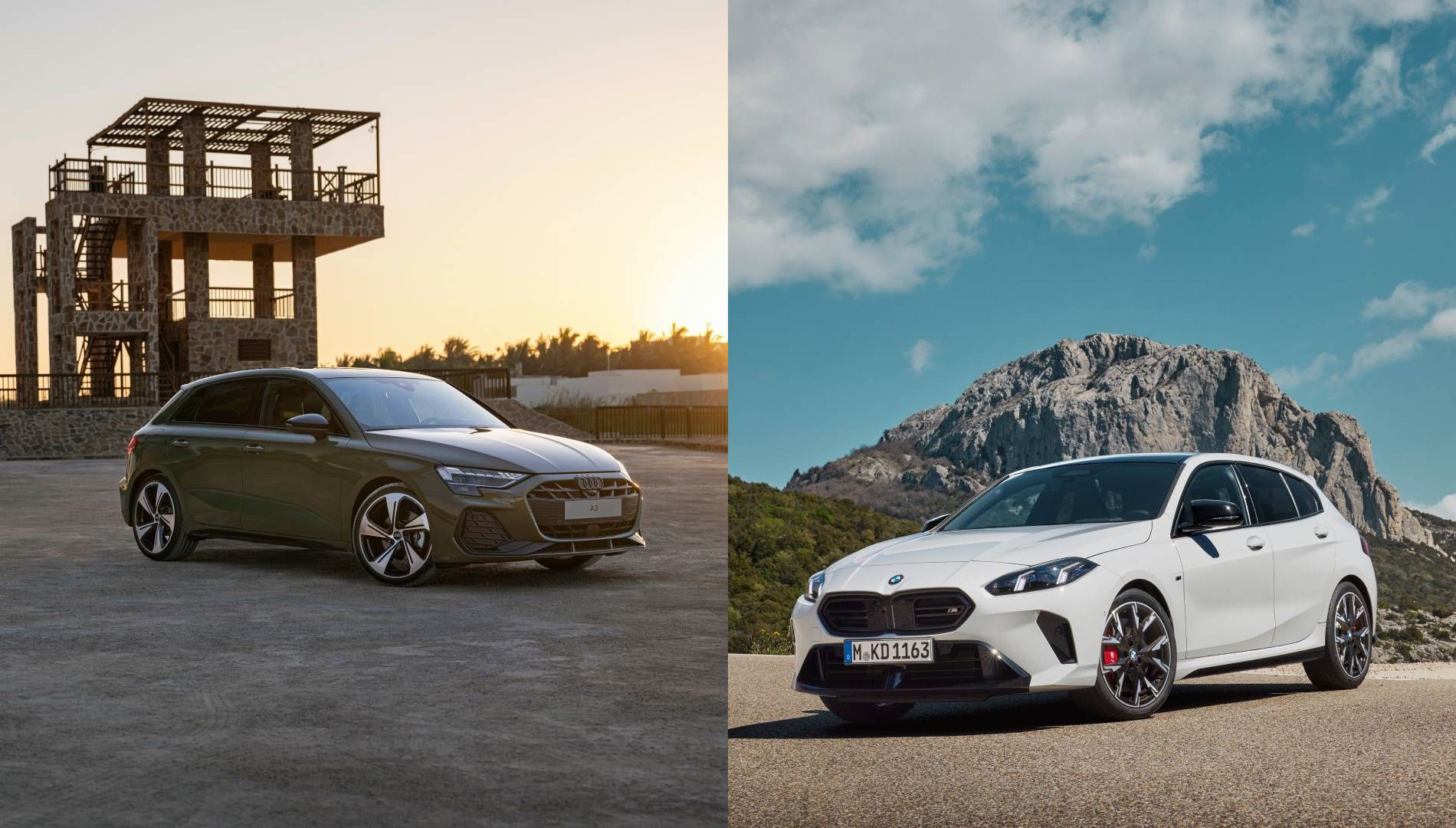 Nuevos BMW Serie 1 contra Audi A3 el duelo de compactos premium está servido ¿quién ganará