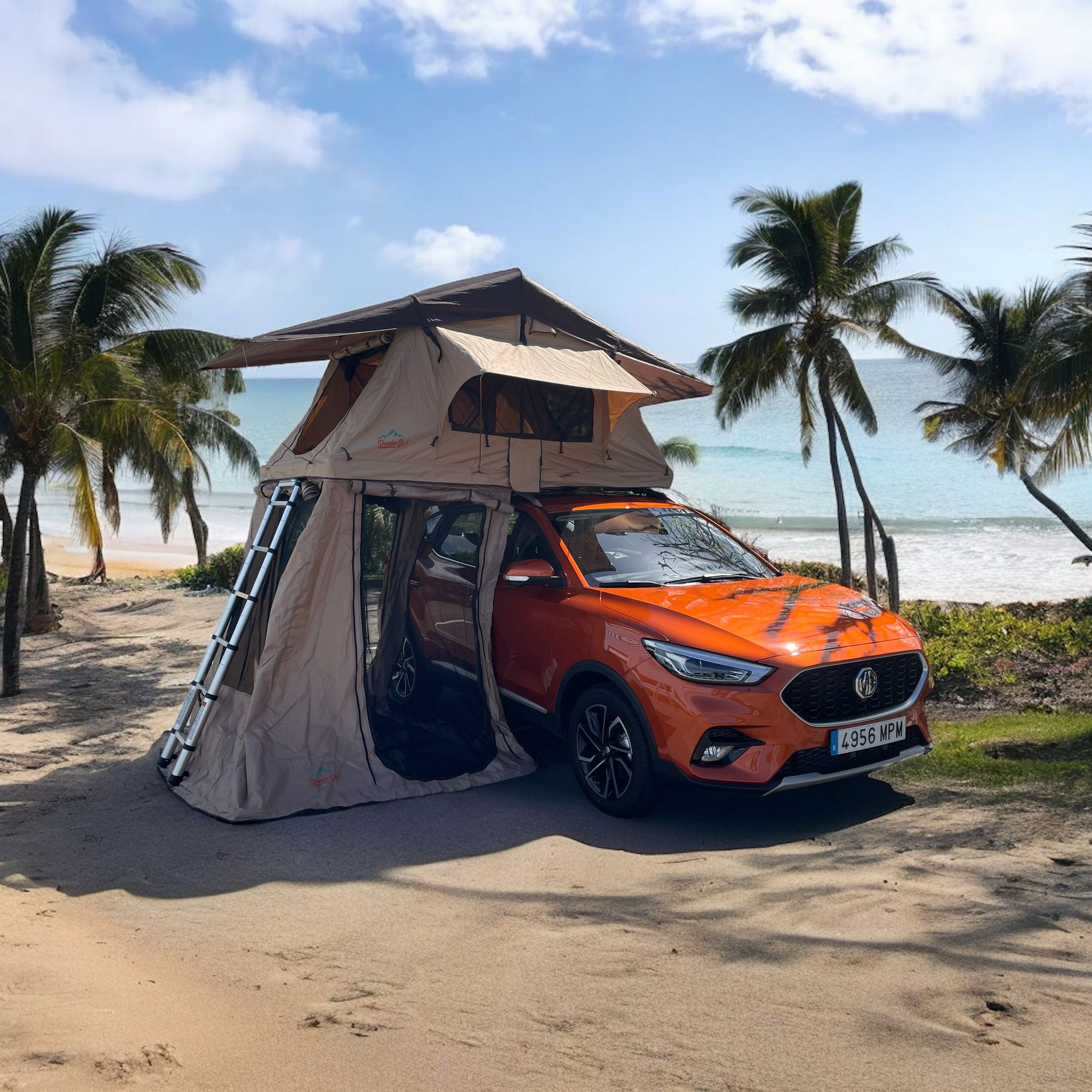 MG ZS camper by Cíclope